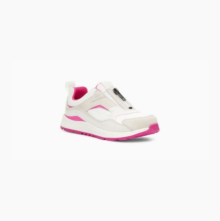 UGG CA805 White Pink Sneakers for Kids (MFAJ50971)